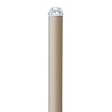 タカショー　ポールライト（100V)　スタイルポールライト　カラット1型　HFD-W33G　●72597700　【エクステリア照明 ライト】 本体：グレイッシュゴールド／LED：白