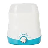 hotbest 調乳器具 ミルクヒーター 多機能 加熱 ベビーボトルウォーマー ミルク滅菌 ベビー用品 電源アダプター付き