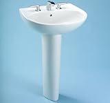 Toto lt243.8 – 51究極8インチセンターPedestal Basin、セドナベージュエボニー