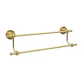 Allied Brass 30" Double Towel Bar Polished Brass [並行輸入品]