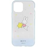 グルマンディーズ ミッフィー IIIIfit Clear(イーフィット クリア) iPhone12/12 Pro(6.1インチ)対応ケース 星空 MF-113BL