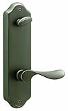 Schlage FA359CHP716FLOLH Champagne Interior Left-Handed Lever with Deadbolt and Florence Escutcheon,