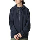 [アーケード] ウィンドブレーカー メンズ マウンテンパーカー ポケッタブル 撥水 軽量 ストレッチ ライトジャケット L 38/ネイビー