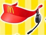 マクドナルド ハッピーセット なりきりマクドナルド クルーサンバイザー マクドナルド ハッピーセット なりきりマクドナルド クルーサンバイザー