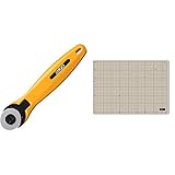 オルファ(OLFA) ロータリーカッター28 233B & カッターマットA3 (320x450x2mm) 135B【セット買い】