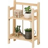 フリーラック 2段 浅型 ナチュラル 商品コード：32615 不二貿易