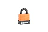 Sesamee k45110-orange Weather Covered南京錠