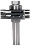 MLCS 8371 Stackable Adjustable Slot Cutter Router Bit Set with 1/2' Shank [並行輸入品]