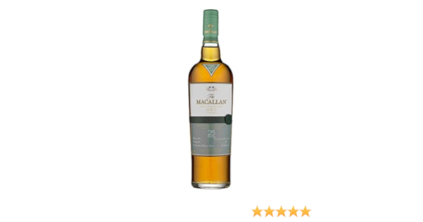 Amazon Co Jp ザ マッカラン 25年 ウイスキー イギリス 700ml 食品 飲料 お酒