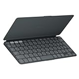 【Amazon.co.jp限定】 ロジクール KEYS TO GO 2 ワイヤレス キーボード iK1043GRUd 薄型 軽量 222g Bluetooth ワイヤレスキーボード 無線 Easy-Switch 日本語配列 電池寿命36ケ月 Windows Mac iPad iOS Android 