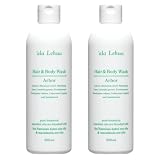 全身シャンプー メンズ レディース 共用 【 99%天然由来成分 】 旅行用 シャンプー セット アラレフア [ `ala Lehua ] ヘア & ボディウォッシュ (Arbor 300ml×2)