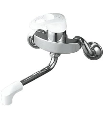 Amazon | KVK シングル混合栓 MSK110K | キッチン用水栓