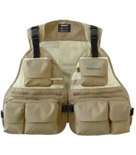 Amazon | [シマノ] ストリームメッシュベスト F VE-066V グレー