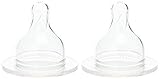 Mebby Silicone Teats Stage 3 (6 Months and Above, 2 Pieces) by Mebby