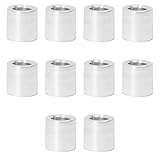 アルミ スペーサー 10個 M3 内径3.1mm×外径5mm×長さ5mm ネジスタンドオフブッシング プ レーン仕上げの丸型スペーサー ネジ ボルト