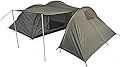 MIL-TEC 4人用 テント プラス ラゲージ収納テント エントランス ひさし付き OLIVE DRAB