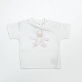 Christian Dior ベビー BABY Tシャツ D3B1TEE2 3M 白 ピンク [並行輸入品]