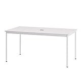 TOKIO RMオフィスデスク アジャスタータイプ 角型 W1500×D900×H720mm RM-1590 ホワイト