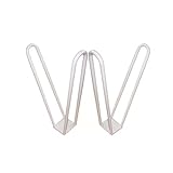 スツール/テーブル/チェア/ イス　鉄脚　アイアンレッグ white　家具パーツ　DIY素材 ２本