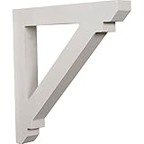 Ekena Millwork BKT02X15X15AS 2-Inch W x 15 7/8-Inch D x 15 7/8-Inch H Ashford Bracket [並行輸入品]