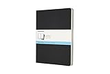 Moleskine Cahier Journal, XL, Dotted, Black (7.5 x 9.75)
