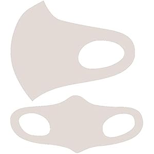 T.I.S 日本製 吸水速乾 洗える 接触冷感 マスク 3枚組 小さめサイズ サーモンピンク