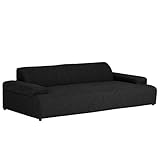 arne ソファー 3人掛け 3人用 肘付き ローソファ 布張り ファブリック リビング Hunt 3P NS-7 No.6 ブラック