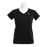 (アディダス)adidas トレーニングウェア D2M トレーニング 定番ロゴワンポイント半袖Tシャツ DML58 [レディース] BS0507 ブラック J/S