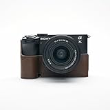 TP Original SONY α7C II /α7 CR用 ボディーハーフケース ダークブラウン
