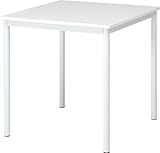 【代引き不可】 不二貿易 (FUJIBOEKI) ダイニングテーブル　シュクル　W75cm　カラー：ホワイト