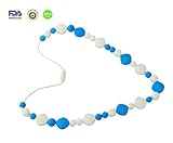 Number-One Silicone Baby Teething Necklace for Mom to Wear - Nursing Necklace Teething Beads - Baby 