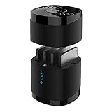 SABRENT USB 3.2, 4ベイ2.5インチハSSD/ HDD、ドッキングステーション、ファン付き (SSD 1TB、SSD 2TB、SSD 500GB、SSD 4TB) 最大20TB/ USB 3.2 Gen 1 SuperSpeed/ 工具不要 / SATA Ⅲ対応 / PC、ミニPC、Macbook、ノートPCに使用 (DS-4SSD)