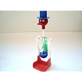 水飲み鳥　ドリンキングバード　平和鳥 ラッキーバード 青　人気商品