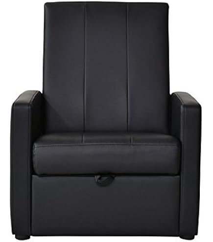 Amazon.co.jp: ソファー 1人掛け PUレザー クッション付き コンパクト