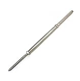 パノラマSwageターンバックルwith Lag Screw for 1 / 8 "ケーブルステンレススチールt316 Marine Grade