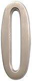 Theヒルマングループ843280 4-inch Die Cast粘着家アドレスPlaque、つや消しニッケル Nickel 843280 1
