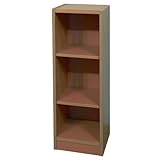 ライフスタイリングショップ オープンラック 本棚 可動棚 幅30×高さ95cm  ダークブラウン WS-01BR