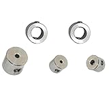 FLAMEER ドリルビット深さ停止　ドリルビット深さ　ストップカラーリング用　6個　木工用　耐久性　高品質　長持ち