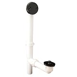 PlumBest P3750BL PVC Lift and Turn Tubular Bath Waste Kit, Black by PlumBest