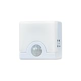 ELPA LEDコンパクトセンサーライト ホワイト PIR-SL200(W)