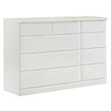 大川家具 SUN ローチェスト ベスト(幅120cm) ホワイト色