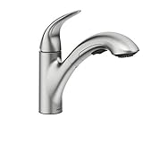 Moen 87039SRS One-Handle Pullout Kitchen Faucet, Spot Resist Stainless [並行輸入品]