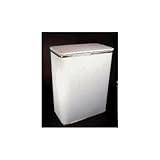 Redmon 2292WHSV Budget Series Diamond Pattern Vinyl Jumbo Hamper & Round Matching Wastebasket - Whit