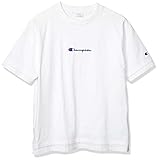 [チャンピオン] Tシャツ 半袖 綿100% レイヤード ビッグシルエット スクリプトロゴ刺繍 ショートスリーブTシャツ C3-R335 メンズ ホワイト M