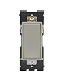 Leviton Renu Switch RE153-WS for 3-Way Applications, 15A-120/277VAC, in Wood Smoke [並行輸入品]