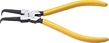 [3597954]ＴＯＰ　スナップリングプライヤ穴用曲爪　１２５ｍｍ　使用範囲６～１１ｍｍ HB125F