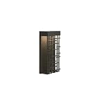 LBL Lighting LW639SILEDW Outdoor Wall Lights with Shades, Nickel [並行輸入品]