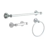 デルタ138294 Crestfield、Bathハードウェアアクセサリキット、ポリッシュクローム