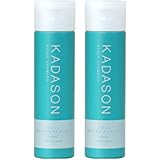 [ 医薬部外品 ] KADASON (カダソン) スカルプ シャンプー 2本セット (各250ml / 脂漏肌) オイリー肌 脂性肌 薬用シャンプー 天然由来成分 (日本製)
