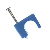 Gardner Bender ptp-100低電圧データStaple、1 / 4 in。、cat3、cat5、RJ - 11 & RJ - 45、RJ - 12、ブルー
